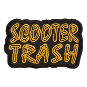 Scooter Trash Fun Biker Patch