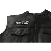 Smart Ass White Boy 4x1.25 Inch Patch