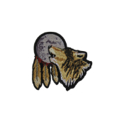 Wolf Moon Small Patch