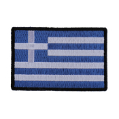 Cheap Place Die-Cut Borders Flag Patch