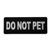 Do Not Pet Patch