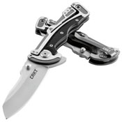 CRKT Graphite Klecker Lock Folding Knife