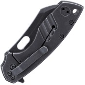 Pilar Large Folding Knife - Plain Edge - Black