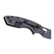 Pilar Large Folding Knife - Plain Edge - Black