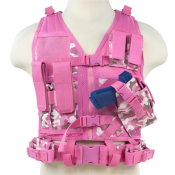 Ncstar Pink Camo Kids Tactical Vest