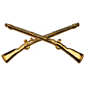 Infantry Army Rifles Pin