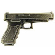 Eagle Emblems 40cal gun Gun Pin - 1 Inch