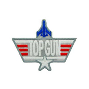 USN Top Gun Grey Patch - 3 Inch