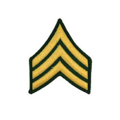 Patch Army E5 SGT Pair Dress Green
