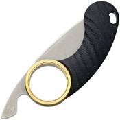 Fred Perrin Le Griffe Pliante Black G-10 Handle Folding Knife