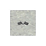 Racing Flags 2 Inches Patch