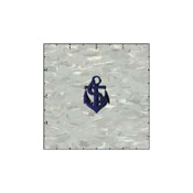 Fuzzy Dude Anchor 1.5 Inches Blue