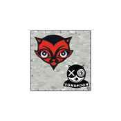 Chico Von Spoons Devil Cat Patch