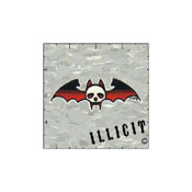 Illicits Bat Skull Patch