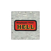 Name Tag Rectangle Employee From Hell Patch