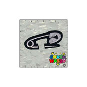 Chuckwagons Safety Pin Open Patch