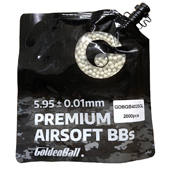 Golden Ball Tracer Airsoft BBs 2000ct