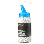 Golden Ball Tracer Airsoft BBs 2000ct