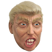 Donald Trump with Hair Halloween Mask