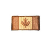 Large Black Canada 3 38 X 2 Inch Iron On Patch