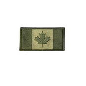 Large Black Canada 3 38 X 2 Inch Iron On Patch