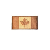 Large Canada 3 38 X 2 Inch Hook And Loop Backing Patch