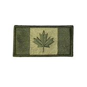 Medium Canada 3 X 1 34 Inch Hook And Loop Backing Patch