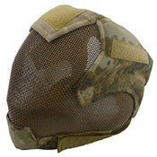 V6 Strike Military War Safety Face Mesh Airsoft Mask