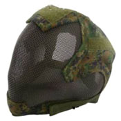 V6 Strike Military War Safety Face Mesh Airsoft Mask