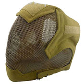 V6 Strike Military War Safety Face Mesh Airsoft Mask