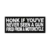 Honk If You Have Never Seen A Gun Sticker