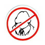 No Dick Heads Sticker