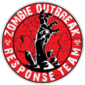 Zombie Outbreak Response Team Red Sticker