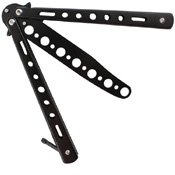 Curved Training Butterfly Knife