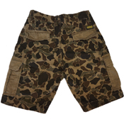 Cotton Camo Cargo Shorts