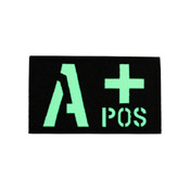Glow in the Dark A+ Positive Patch
