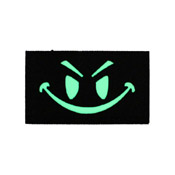 Glow in the Dark Smile Face Patch
