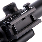 4x25 M6 Compact Hunting Scope w/ Red Laser