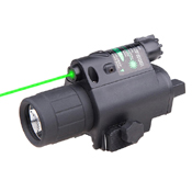 200 Lumen LED gun Flashlight with Laser