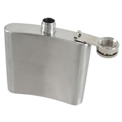 Stainless Steel Silver Flask