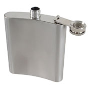 Stainless Steel Silver Flask