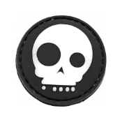 Goofy Skull Velcro Patch