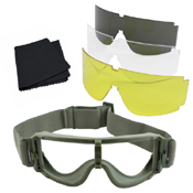 Gear Stock Multi-Lens Shooting Goggles