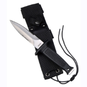 Kantas Boot Stainless Steel Knive W/ Nylon Web
