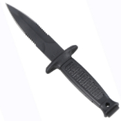 Gear Stock Boot Stainless Steel Knive W/ Nylon Web