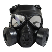 Classic Gas Mask with Dual Filters