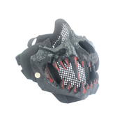 Half Face Skull Mask