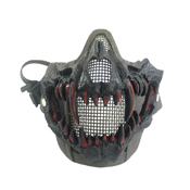 Half Face Skull Mask