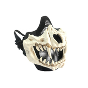Half Face Skull Mask