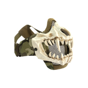 Half Face Skull Mask